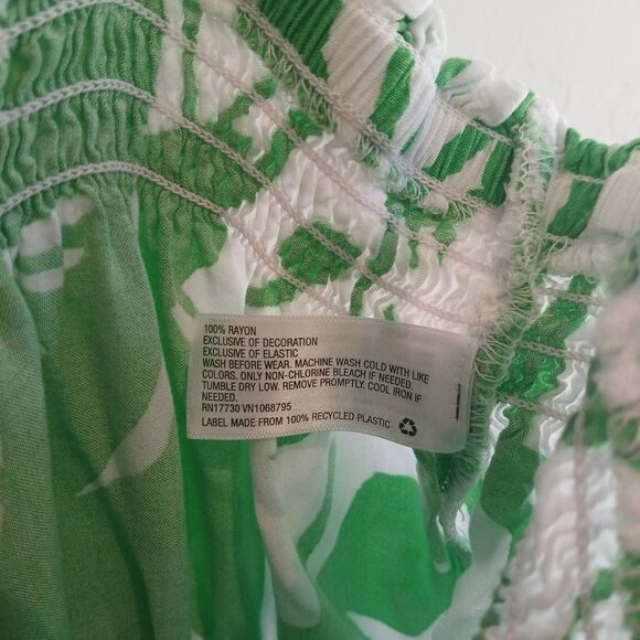 Lilly Pulitzer x Target Jumpsuit Romper Size XL Green Palm Boom-Boom Wide Leg - Picture 8 of 15